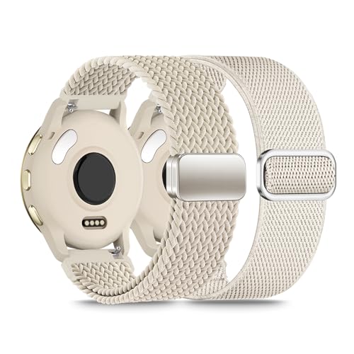 Laband ���C�ґg�i�C�����o���h 2�{�p�b�N Garmin Venu 3 �E�H�b�`�o���h/Venu 2/Vivoactive 4/Venu 4 45mm�ɑΉ� 22mm���[�v �L�k�� �\�t�g�X�|�[�c�X�g���b�v Forerunner 570 47mm/2
