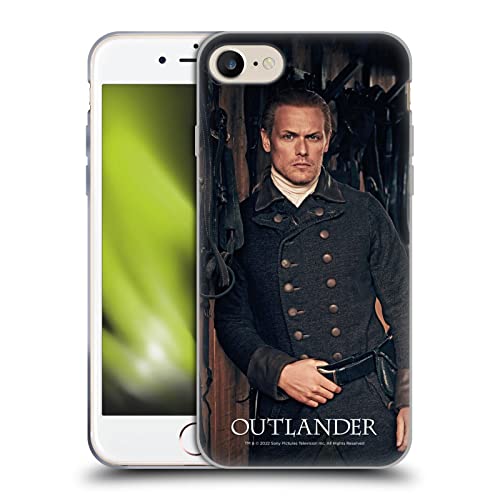 Image of Head Case Designs Officially Licensed Outlander Jamie Fraser Season 6 Characters Gel Case [Military Grade Protection] Compatible with Apple iPhone 7/8 / SE 2020 & 2022 and Compatible with MagSafe