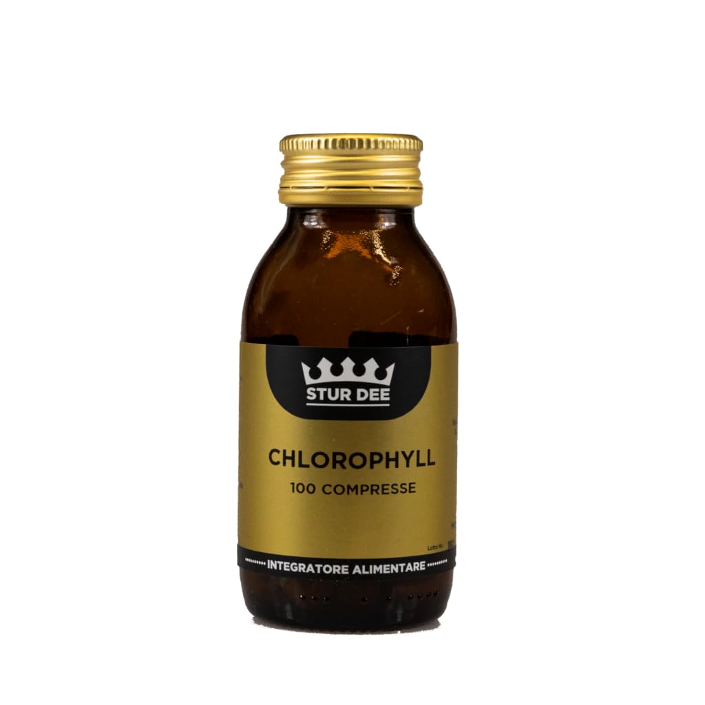 Stur Dee - Chlorophyll, 100 Compresse, Per Ferite A Lunga Guarigione, Integratore Alimentare - 4