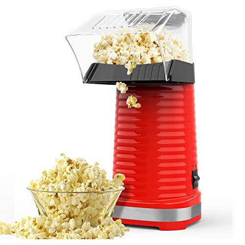 YFGQBCP Popcornmaschine Popcorn-Maschine, 1200W Popcorn Popper for Heim, BPA-frei, kein Öl benötigt gesunde Familie mit…