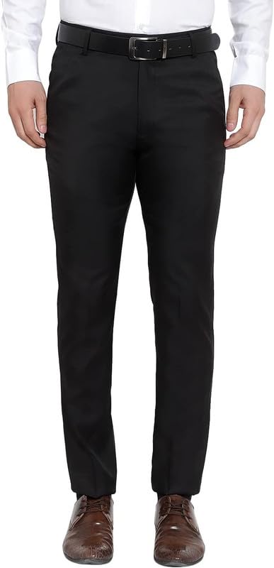 active fashion Men's Regular Fit Polycotton Trouser Pants | Formal Trouser | Casual Trouser Pant-picture-51