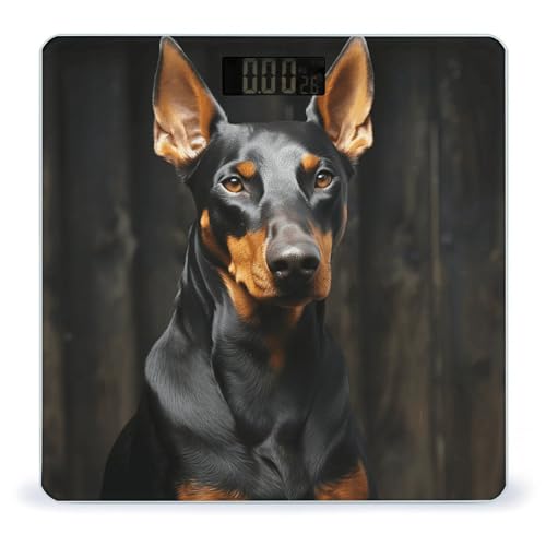 Báscula Digital Doberman para Baño Compacta y Precisa miniatura 1