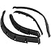 Huskey 4PCS Golf Cart Fender Flares W/Black Self-Taping Screws for Club Car DS 1993 & Up G/E Models,3-4 Inches Wide, Constructed of Impact-Resistant ABS plastic,for Lifted Golf Cart W/Offroad Tires