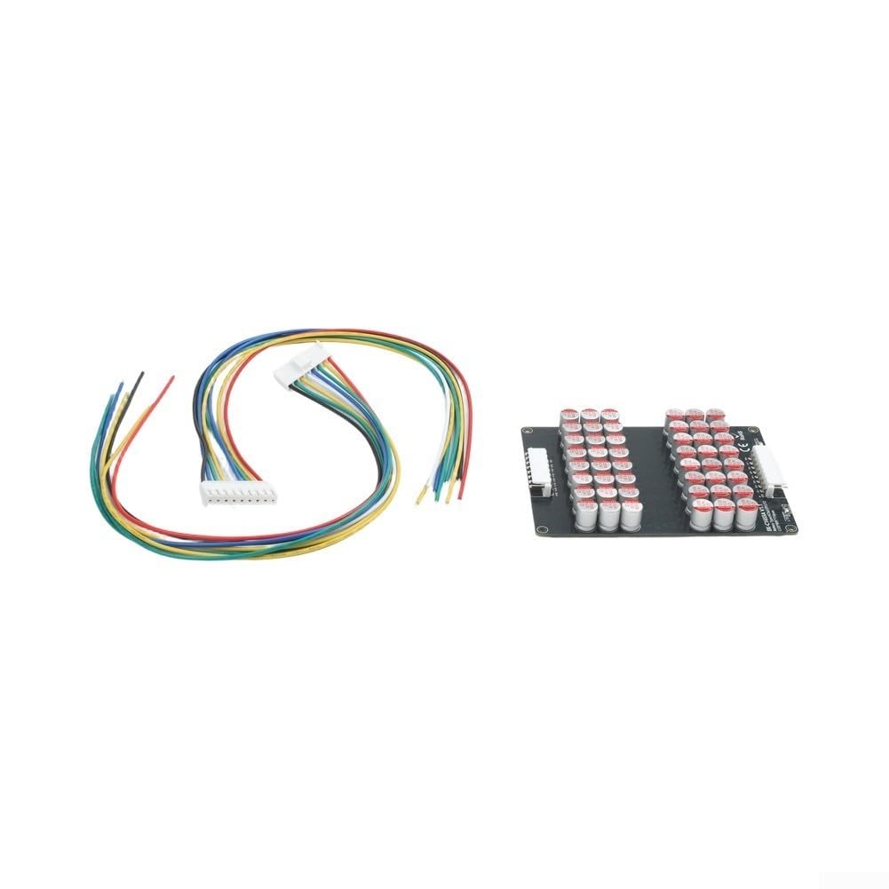 Bilanciatore attivo 12S-16S 5A per LiFePO4 per bilanciatore attivo a batteria | 5A corrente di compensazione, compatibilità 12S-16S, adatto per lifepo4, uso efficiente dell'energia, lunga durata