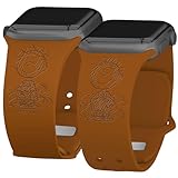 Affinity Bands Peanuts Classic Engraved Silicone Watch Band Compatible with Apple Watch (38/40/41mm (42mm Series 11) Pigpen)