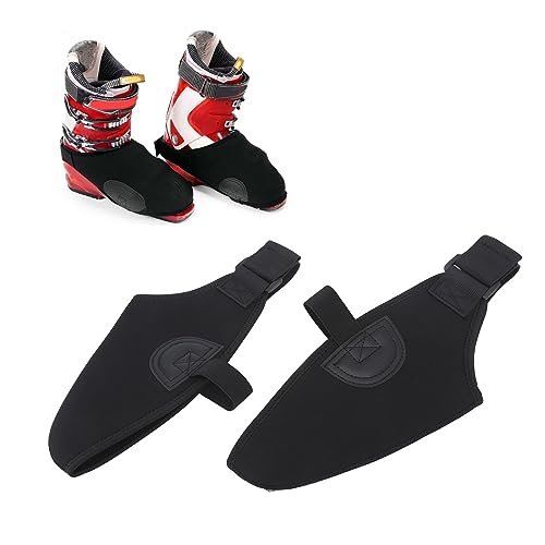 PerGar Cubrezapatillas para Botas de Esquí, Cubiertas de Botas de Nieve Resistentes al Viento, Neopreno para Actividades al Aire Libre miniatura 6