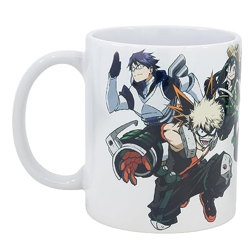 Stor Taza de cerámica de sublimación de 325 ml en caja de regalo de MY HERO ACADEMY