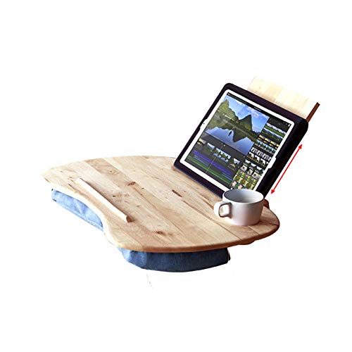 Table paresseuse MU sur lit et canapé, le bureau multifonction à coussin pour télétravail relax