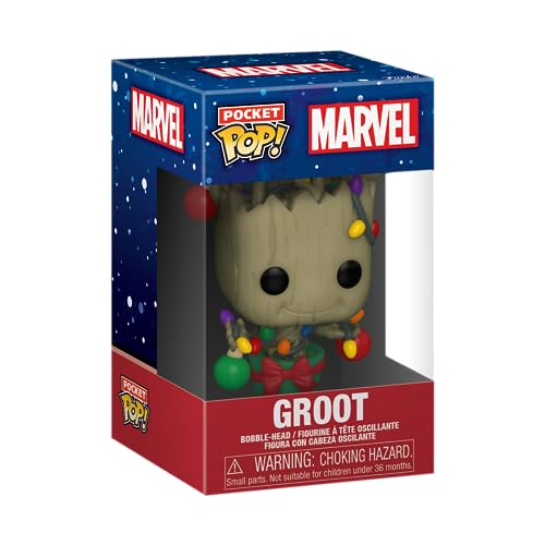 Pack de produits Funko Holiday Groot T shirt Taille Figurine Pocket Pop! Exclusif Marvel - vue 4