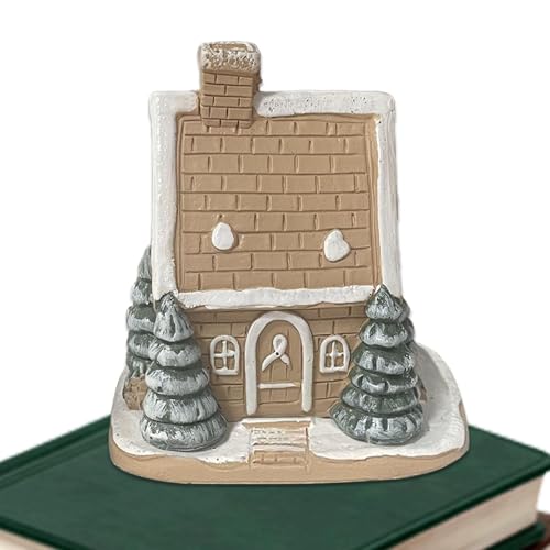 Quemador de incienso de Navidad | Chimenea de resina portátil, soporte de bobina de incienso de resina interior para sala de estar y dormitorio