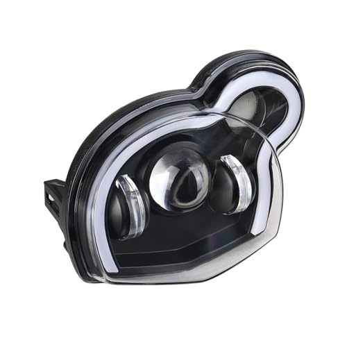 Phare LED BMW G650GS remplace l'optique halogène faible pour voir la nuit