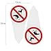 2st XXL Steckschild kein Hundeklo 30x15cm 2,7mm starkes PVC Schild Hinweisschild Verbot schild hunde kacken verboten, Wetterfest mit Erdspieß