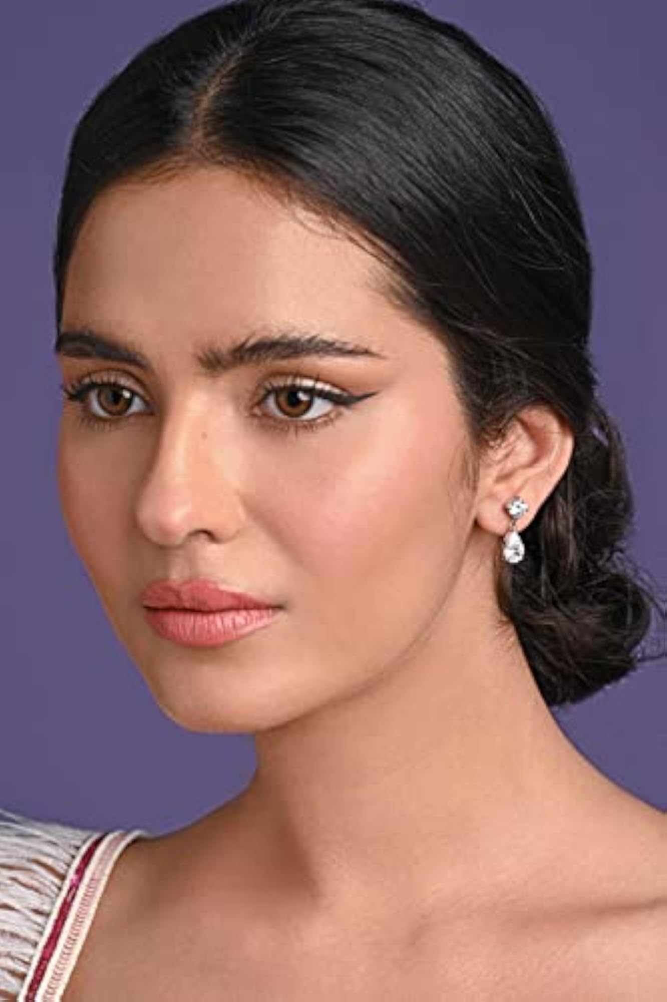 925 Sterling Silver Drop Earrings, Classic Elegance