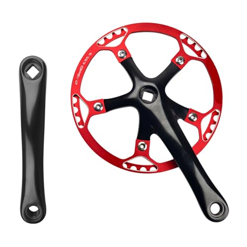 Pédalier 170 mm en aluminium fin avec plateau 45T 47T pour vélo pliable