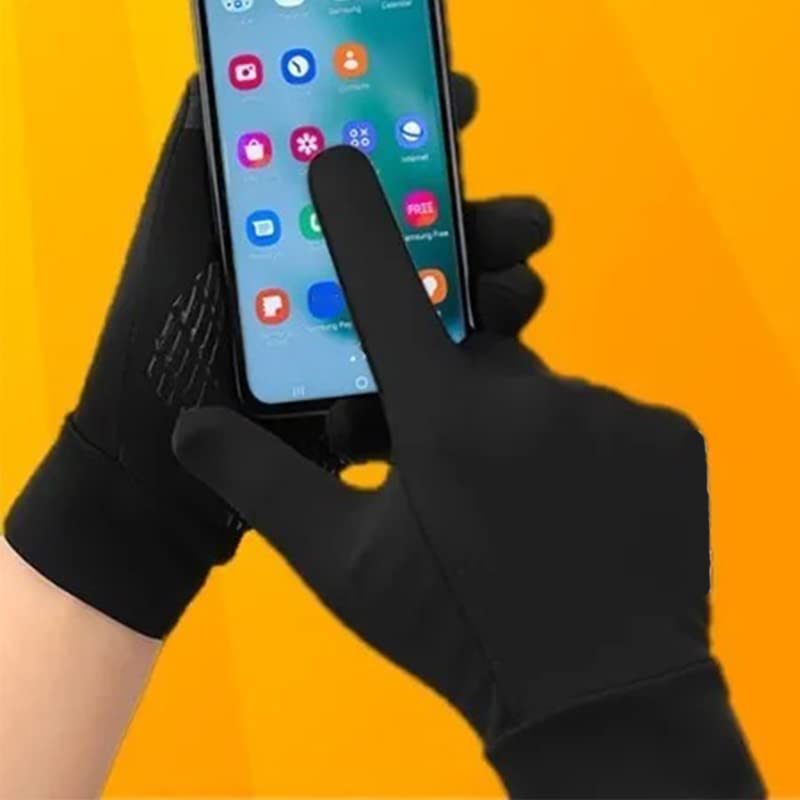 Drfeify Guantes de Protección Solar con Pantalla Táctil 2 Pares Transpirables