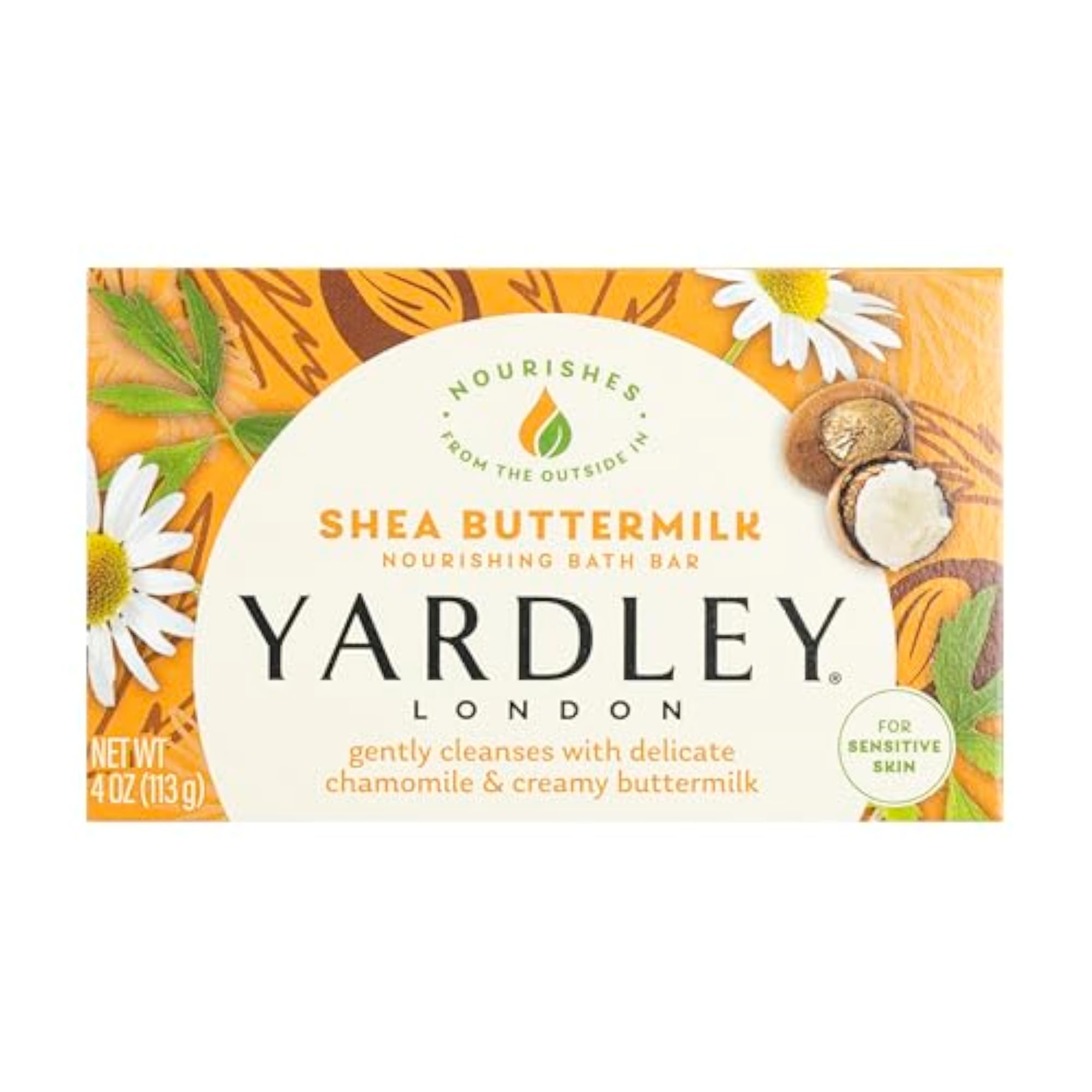 London Sensitive Skin Shea Buttermilk Bath Bar with Chamomile
