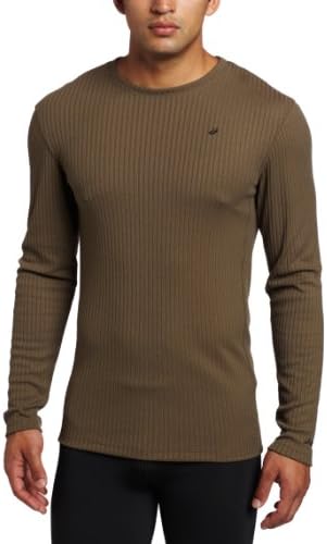 ASICS Men's Rib I Tech Long Sleeve Top, Tarmac, Small