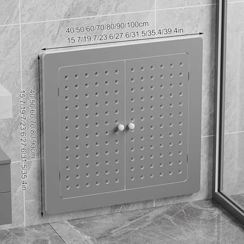 Cache-radiateur moderne avec rangement de blindage thermique - 7