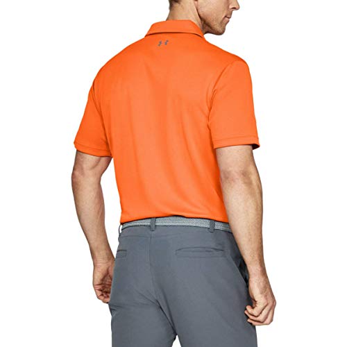Under Armour Polo Tech Golf T-Shirt, Arancione