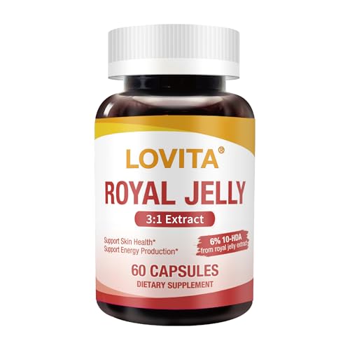 LOVITA Royal Jelly 333 mg with 20 mg 10-HDA