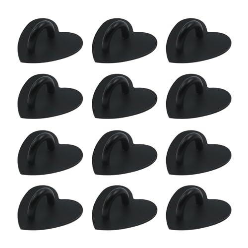 Pastlla FRS1877 12Pcs Phone Charm Hook Adhesive Metal Phone Finger Grip Hook Cell Phone Ring Holder Stand cover