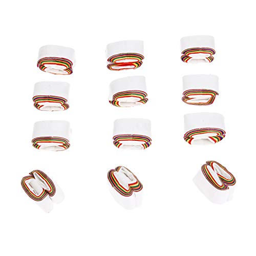 12個入り ペーパーコイル 口紙 マジック道具 手品 舞台用 近景 口から紙を吐き出す ペーパーマジック 多色