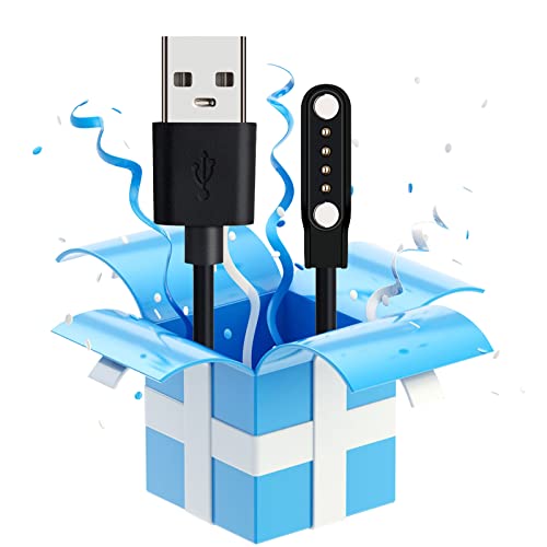 Pthtechus Smartwatch Magnet Suction Interface Charging Cable Waterproof Ip67 Smart Watch Phone S7 S8 S9 S1 S2 S12 4G Smartwatch For 4-Pin #TOP6