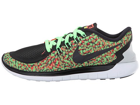 Nike Women's Free 5.0 Print Running Shoe