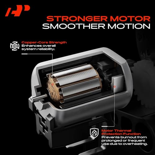 Image of A-Premium Rear Right Passenger Side Door Lock Actuator Compatible with 2008-2016 Ford F-250 Super Duty /F-350 Super Duty Super Cab, Extended Cab Pickup
