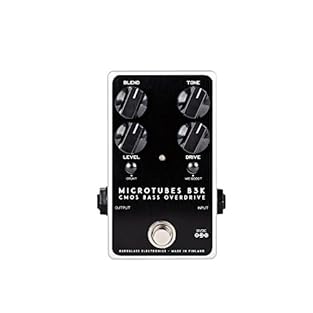 Offers powerful overdrive for a strong and defined bass sound onstage. Mid boost function enhances presence and clarity in the 300 Hz to 1 kHz range. Tone control knob replaces attack switch for improved high-end management. Grunt switch adds a signi...