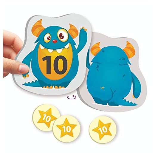 Akros Amigos del 10 Juego cálculo Mental