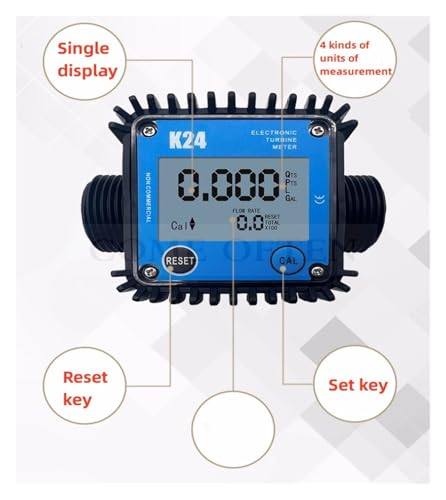 Débitmètre d'eau numérique G1/4 pour micro-débit de 1 à 15 LPM - 5