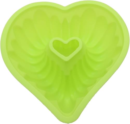Miniatura 5 de Molde de silicona para pasteles en forma de corazón, molde para hornear antiadherente, liberación rápida para pastel de queso, pastel de chocolate,