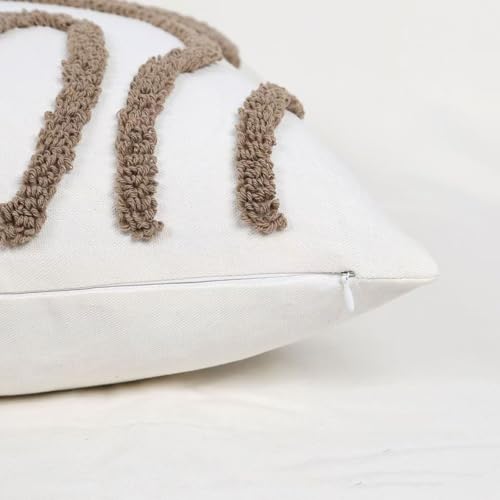 Housse de coussin pour canapé bohème avec fermeture éclair Luxurys