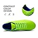 DREAM PAIRS Men's Firm Ground Soccer Cleats Shoes,Size 13,Neon/Green/Royal,MEGA-1