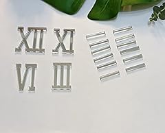 Yuxuanish Acrylic material Roman numerals for clock (Silver Mirror) Yuxuanish Acrylic material Roman numerals for clock (Silver Mirror) product image