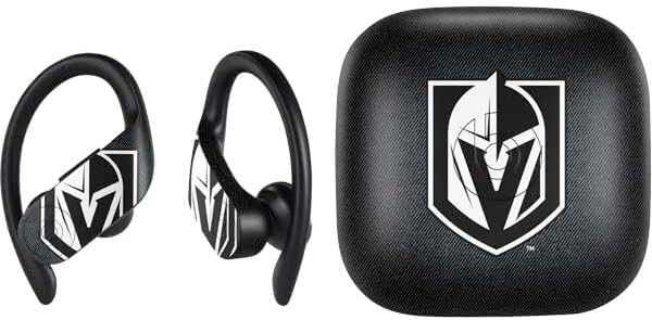 Skinit Decal Audio Skin Compatible with PowerBeats Pro - Officially Licensed NHL Vegas Golden Knights Lineup Design
