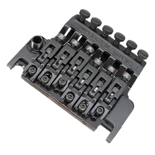 Kit de pont trémolo pour guitares électriques avec système de double verrouillage complet argent