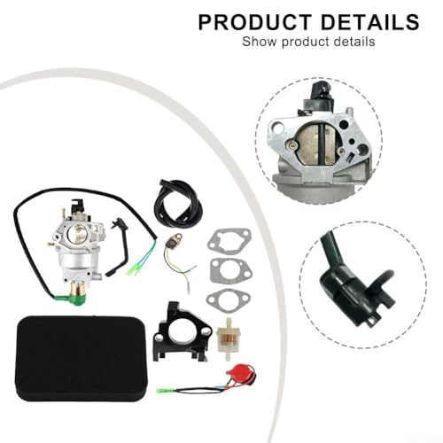 Carburador de 389cc para solucionar problemas de arranque en GP6500 2
