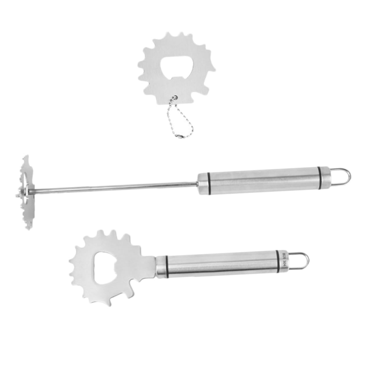 Abaodam 5 Ensembles Grattoir À Gril en Acier Inoxydable Outil De Nettoyage pour Gril Le De Grattoir pour Barbecue Accessoires De Nettoyeur De Le Outil 3 pièces * 5