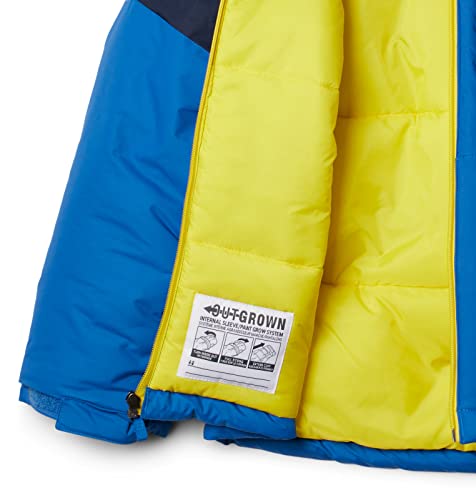 Columbia Boys' Big Lightning Lift II Jacket, Bright Indigo/Bright Indigo Kaleidoscope, Medium3