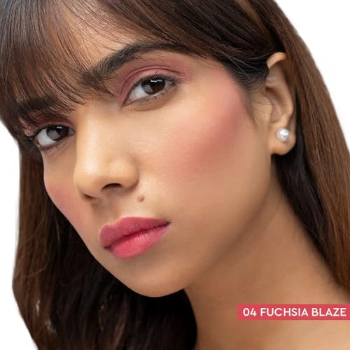 Image of Kiro Afterglow Lip & Cheek Tint - Fuchsia Blaze, 5g | Hydrating, Buildable, Lightweight | Infused with Hyaluronic Acid, Crambe Seed Oil & Rosehip Oil | Natural Flush, Non-Patchy Finish