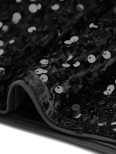 Jupe à paillettes extensible confort pour silhouette chic