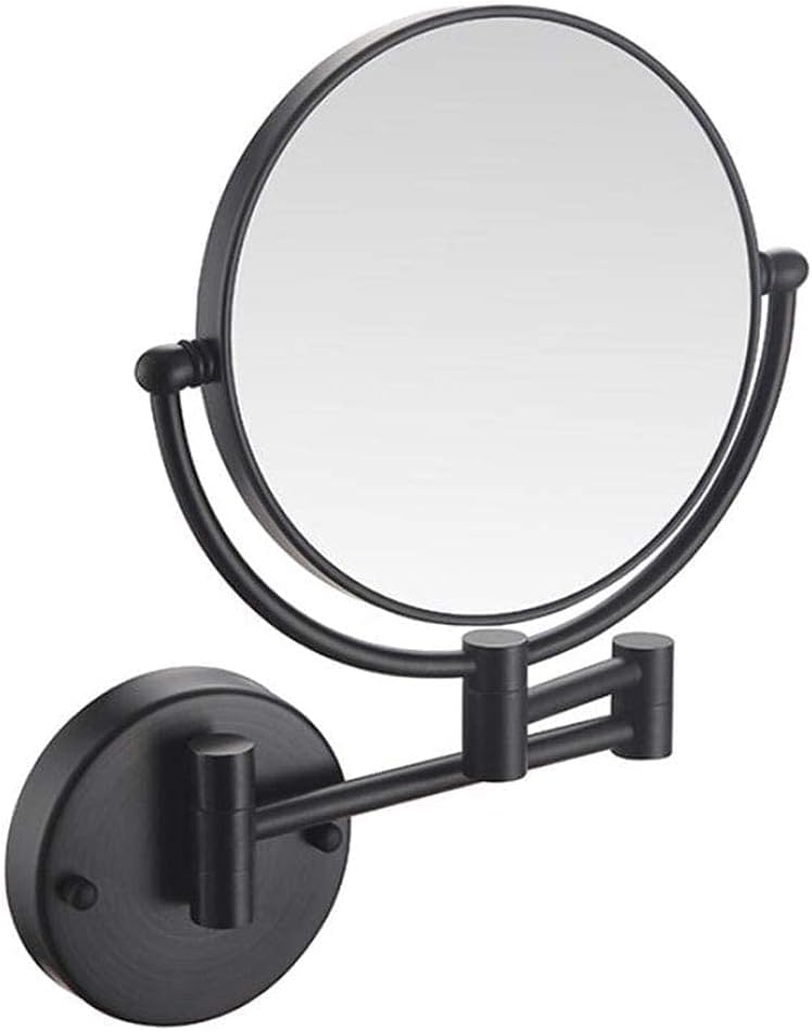 Miroir de maquillage rond grossissant 7X rotatif à 360 degrés