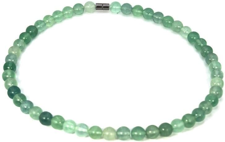 Mens/Womens Jewelry Protection Gemstone Healing Crystal Necklaces Handmade By Master Shaman Made in USA 17/20/25/30 inch 6/8/10/12mm Bead Diameter
