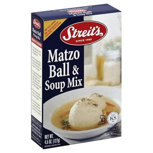 Streit's Matzo Ball & Soup Mix Kosher for Passover 4.5 oz. Pack of 6.6 - image 2