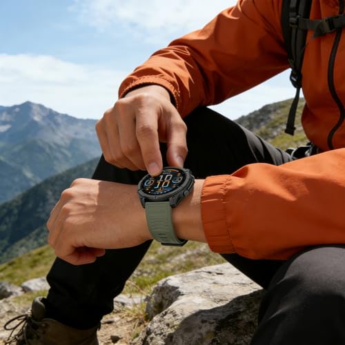 Image of 26mm Quickfit Silicone Watch Bands Compatible with Garmin Fenix 8 Pro /quatix 8 51mm /Fenix 7X /7X Pro /6X /6X Pro /5X /5X Plus /3 HR /Enduro 3 2 /Descent Mk3i 51mm /Mk2i /Tactix 8 /7 pro /epix Pro 51MM
