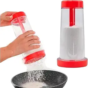 Tapioqueira Portátil Peneira Tapioca Crepioca Polvilhador Beiju Rotativo Tapy Semiautomática (Vermelho)
