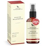 Huile De Millepertuis 100 ml Huile Vegetale 100% Naturelle Pour Visage Et Corps, Huile Régénérante Après-Soleil Contre Coups De Soleil Irritations Cicatrices, Huile Végétale Apaisante