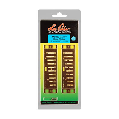 Plaques d'accord Lee Oskar réparer harmonica usé Do majeur facilement